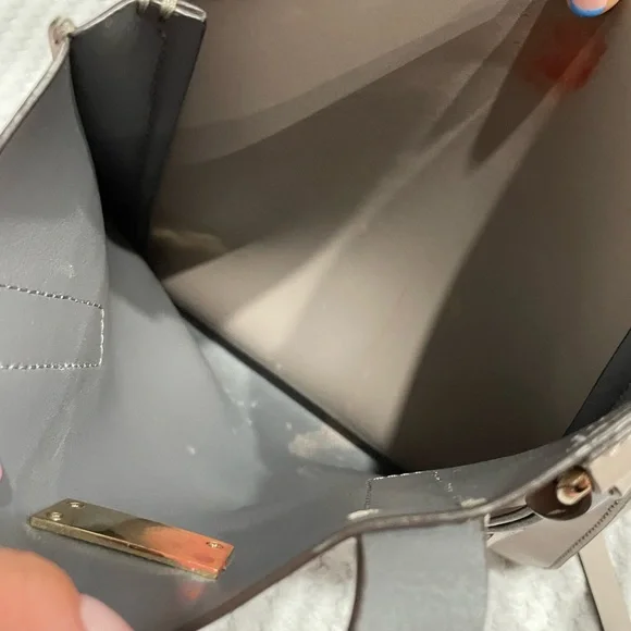 kate spade Taupe Leather Mini Satchel with Removable Strap - Picture 7 of 8